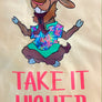 TAKE IT HIGHER POCKET TEE