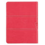 With God All Things Are Possible Fuchsia Pink Faux Leather Handy-sized Journal - Matthew 19:26 - Bundle Item