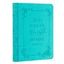 Strength and Dignity Teal Faux Leather Handy-sized Journal - Proverbs 31:25