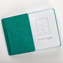 Strength and Dignity Teal Faux Leather Handy-sized Journal - Proverbs 31:25