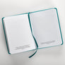 Strength and Dignity Teal Faux Leather Handy-sized Journal - Proverbs 31:25