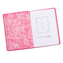 The Serenity Prayer Handy-sized LuxLeather Journal in Pink