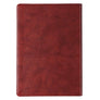 The Path of Life Slimline Faux Leather Journal in Brown - Psalm 16:11