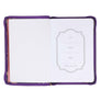 I Know the Plans Purple Faux Leather Classic Journal with Zipped Closure - Jeremiah 29:11
