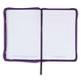 I Know the Plans Purple Faux Leather Classic Journal with Zipped Closure - Jeremiah 29:11